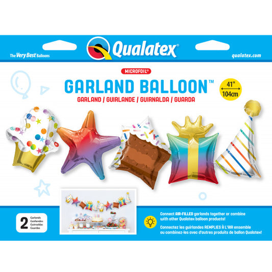 Birthday GARLAND Air Fill - Foil 41"