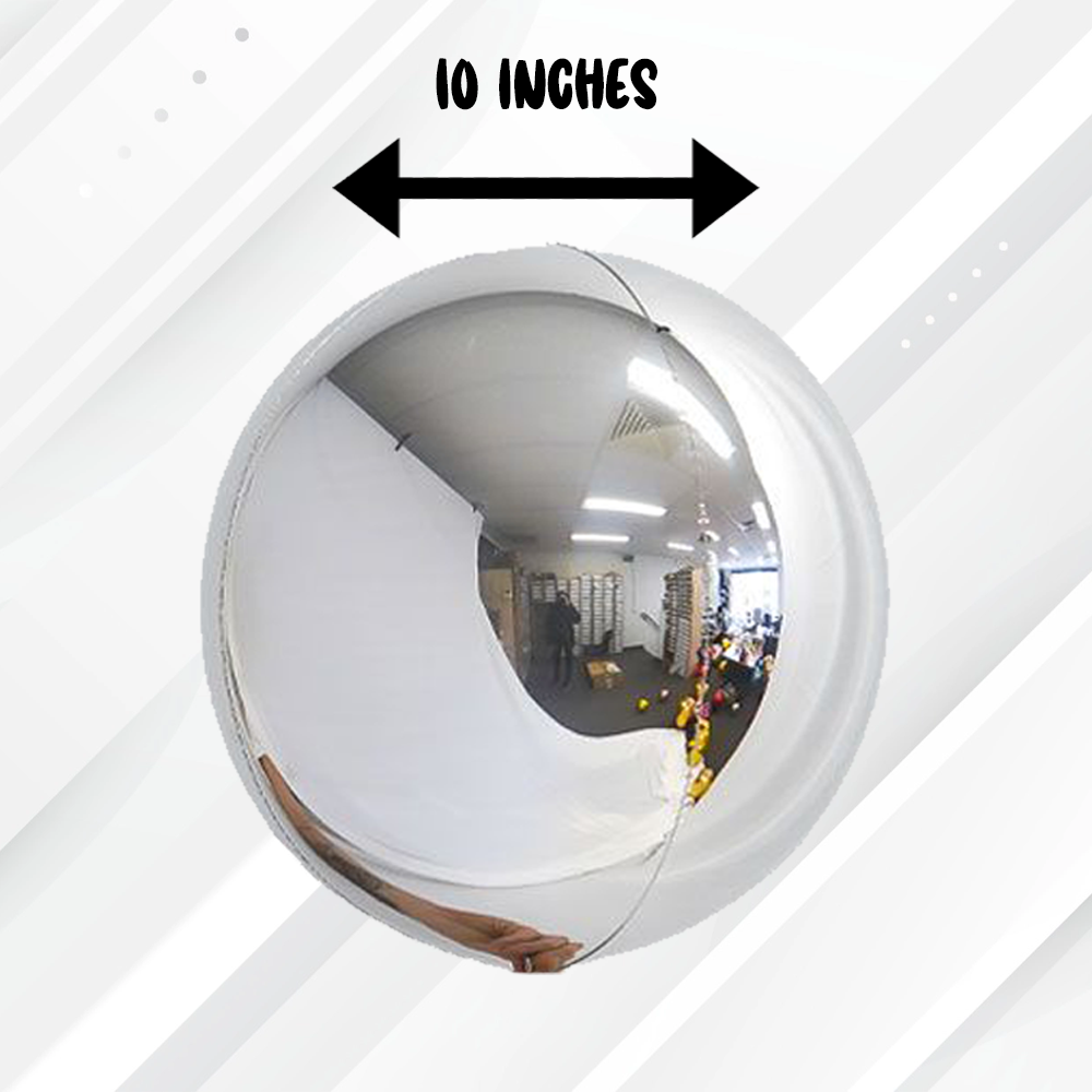 Loon Balls® 25cm (10") Metallic Silver (1ct)