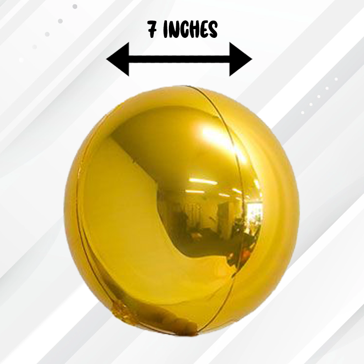 Loon Balls® 18cm (7") Metallic "True" Gold (1ct)