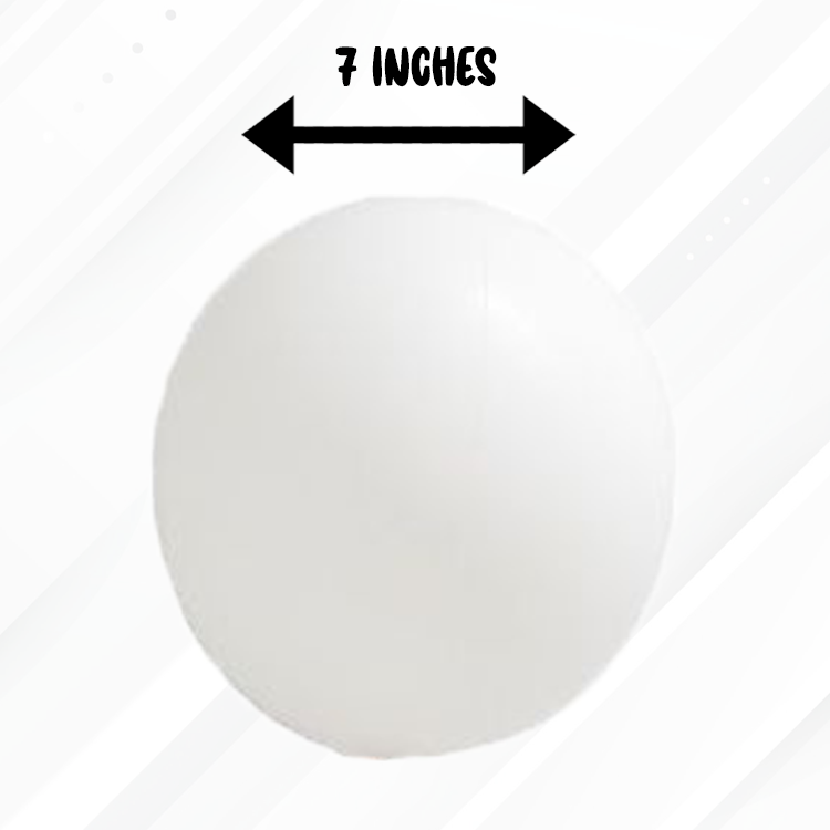Loon Balls® 18cm (7") Pastel White (1ct)