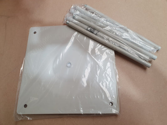 White Display Column & Base Set - 1.8M