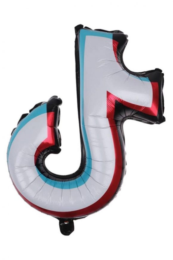 TIK TOK Helium Balloon - UnPackaged