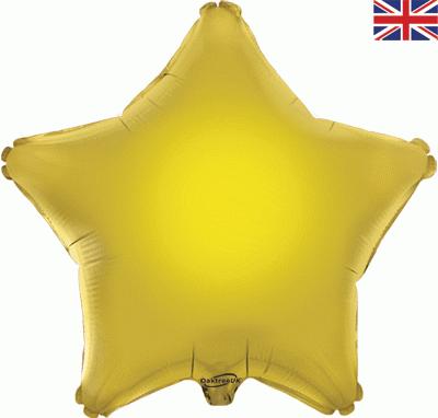 Gold Star Balloon - 19" Foil