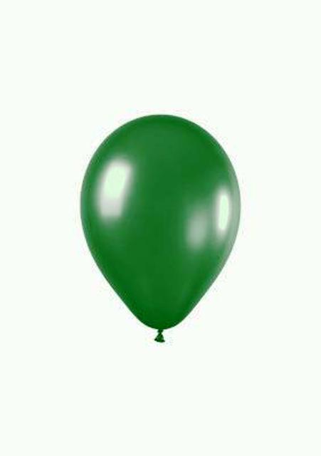Metallic 530 Green Balloons - 5" Latex (100ct)