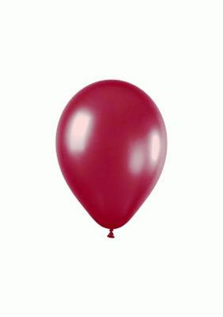 Metallic 518 Burgundy Balloons - 5" Latex (100ct)