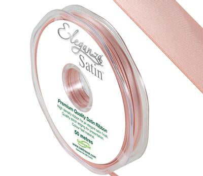 Rose Gold No 87 Double Faced Satin - (3mm x 50m)