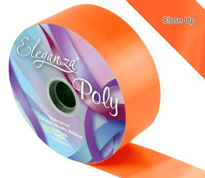 Orange Ribbon No 4 - (50mm x 91m)