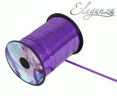 Holographic Purple Curling Ribbon - (5mm x 228.6m)