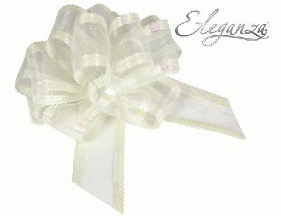 Ivory Pullbows - 50mm (10ct)