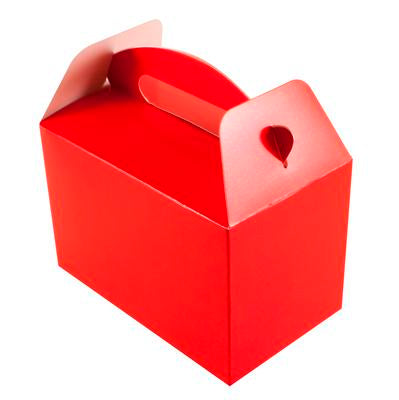 Red Party Box - (100mm x 154mm x 92mm) (6ct)