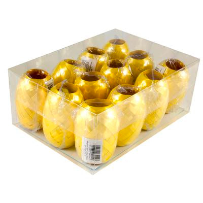 Yellow Curling Ribbon Cops - (5mm x 20m) (1ct)