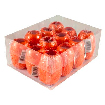 Orange Curling Ribbon Cops - (5mm x 20m) (1ct)