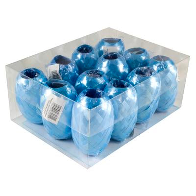 Light Blue Curling Ribbon Cops - (5mm X 20m) (1ct)