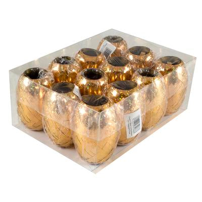 Holographic Gold Curling Ribbon Cops - (5mm x 20m) (1ct)