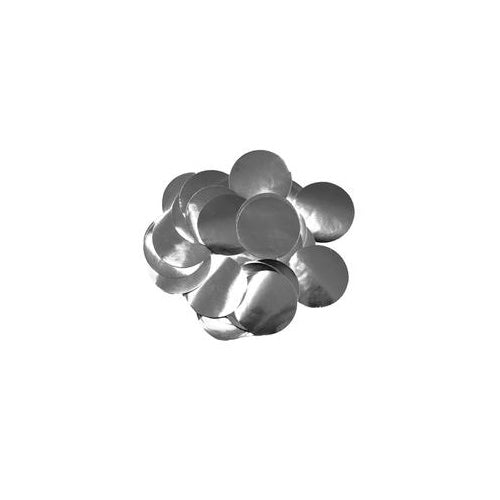 Metallic Silver Foil Confetti - (10mm x 50g)