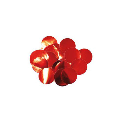 Metallic Red Foil Confetti - (10mm x 50g)