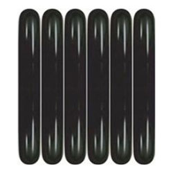 Fashion Solid 005 Black Modelling Balloons - 360s Latex (50ct)