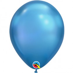 Chrome Blue Balloon - 11" Latex (100ct)