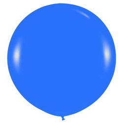 Fashion Solid Royal Blue 041 Balloons - 24" Latex (3ct)