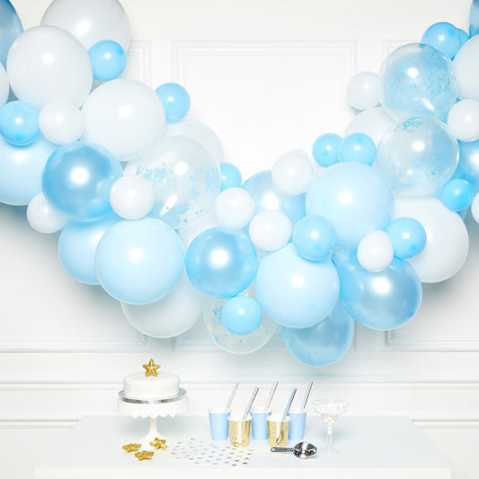 Blue Diy Garland Balloon Kit - ( Contains 70 Balloons)