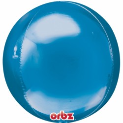 Blue Orbz Balloons - (15" x 16") (3ct)