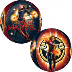 Captain Marvel Orbz Balloon - Foil