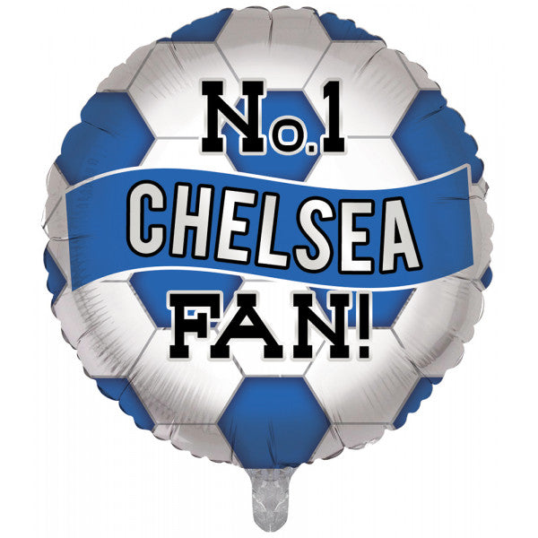 NO.1 Chelsea FAN 18" ROUND PKT