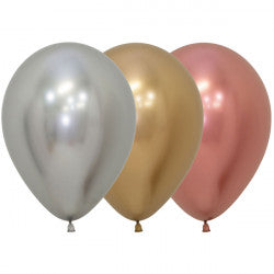 Reflex Delux Assortment Balloons - 5" Latex