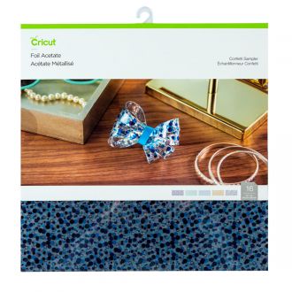 Cricut Confetti Foil Acetate Sampler - (12"x12")