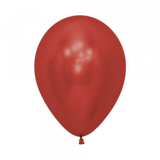 Reflex Crystal 915 Red Balloons - 12" Latex (50ct)
