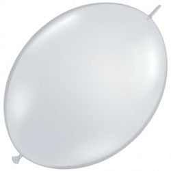 Diamond Clear Jewel QuickLink Balloons - 6" Latex (50ct)