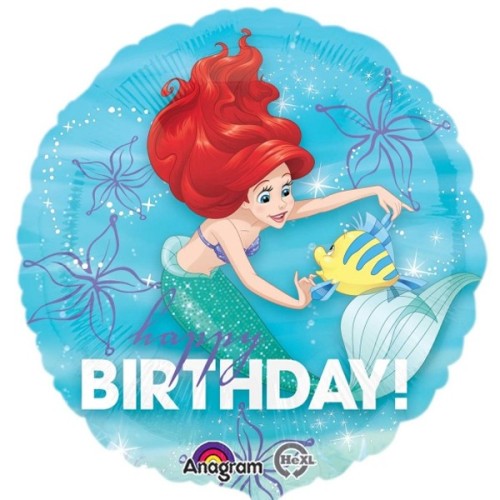 Disney Princess Ariel Dream Big Birthday Balloon - 18" Foil