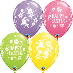 EASTER BUNNIES & DAISIES 11" SPRING ASST (25CT)