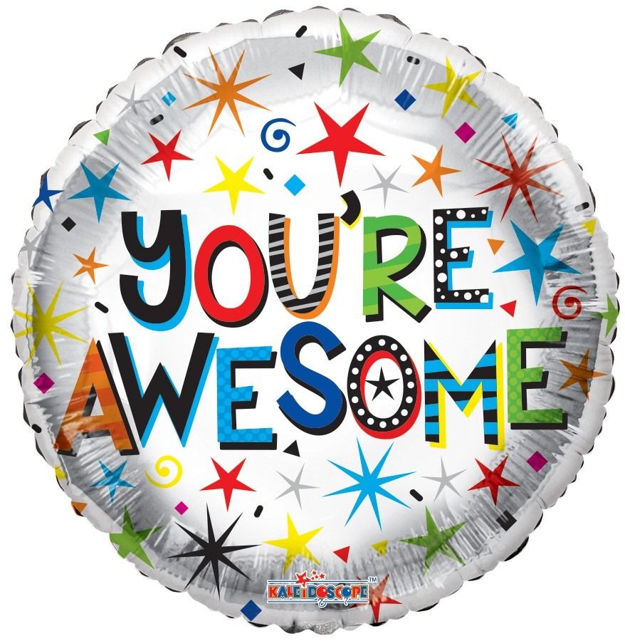 You’re Awesome Balloon - 18" Foil