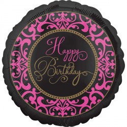 Happy Birthday Fabulous Celebration Balloons - 18" Foil