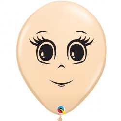 Feminine Face Blush Balloons - 5" Latex (100ct)