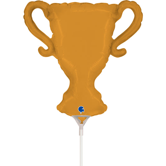 Golden Cup Mini Air Filled Balloon – 11" Foil