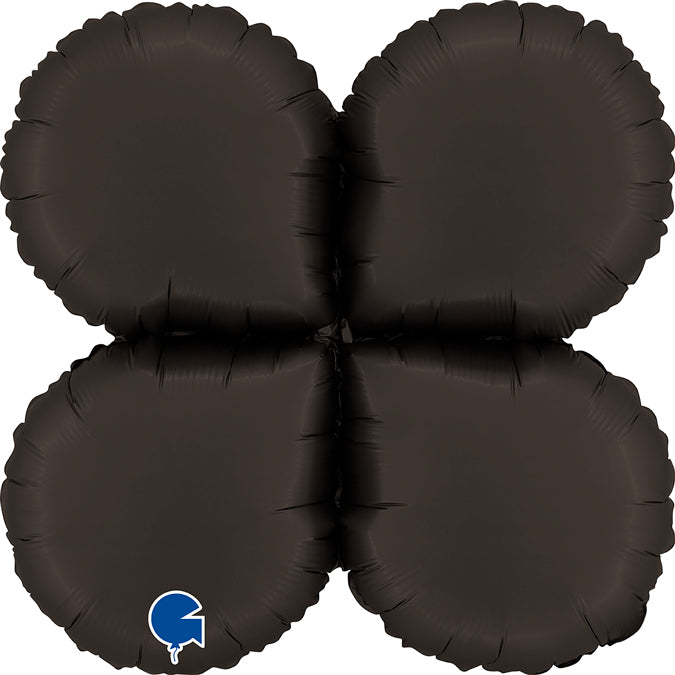 Satin Fumé Black Base Drops Medium - 19" - Air Fill Only