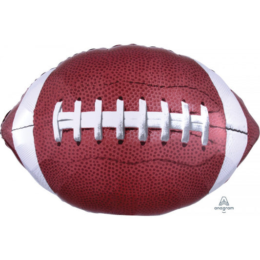 Game Football/ Oval Supershape Balloon - Foil (31" x 20")