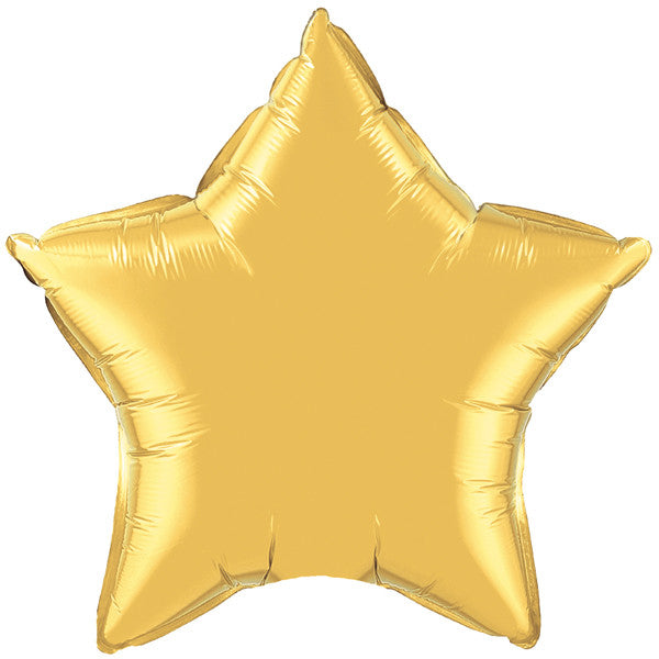 Gold Star Balloon - 20" Foil