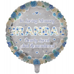 Grandad Remembrance Balloon - Foil 18"