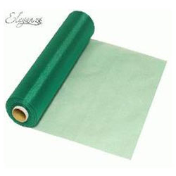 Emerald Green Soft Sheer Organza