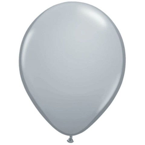 Fashion Grey Balloons - 11" Latex (100ct)