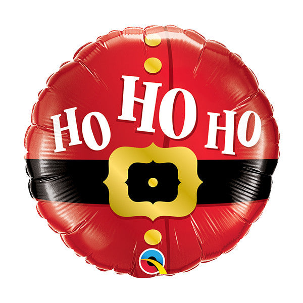 CHRISTMAS HO HO HO MiniShape Air-Filled Balloon – Foil 9"
