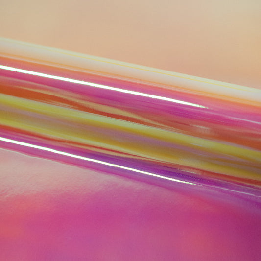Hot Pink Sunset Holo-Opal Vinyl - (30.5cm x 1m)