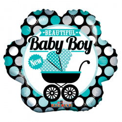 Beautiful Baby Boy - 18" Foil