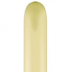Ivory Silk Modelling Balloons - 260Q Latex (100ct)