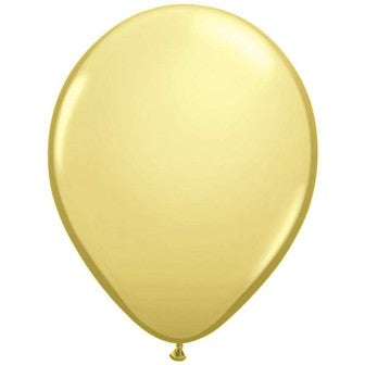Ivory Silk Fashion Balloons - 5" Latex (100ct)