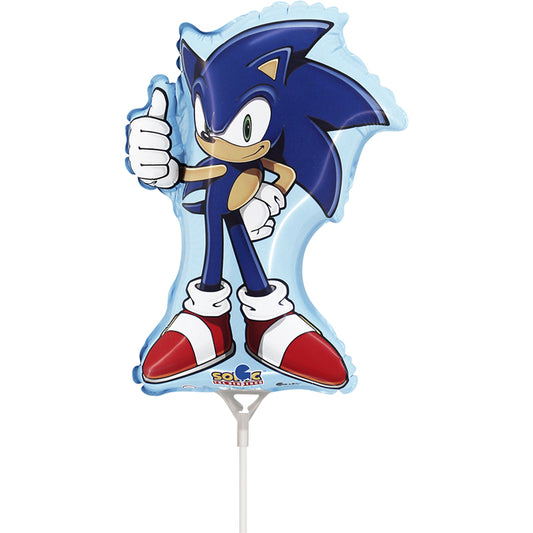 Sonic Mini Shape Air-Filled Balloon – Foil