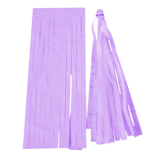 Lilac Balloon Tassel - Collar 25cm X 15cm 5 pack